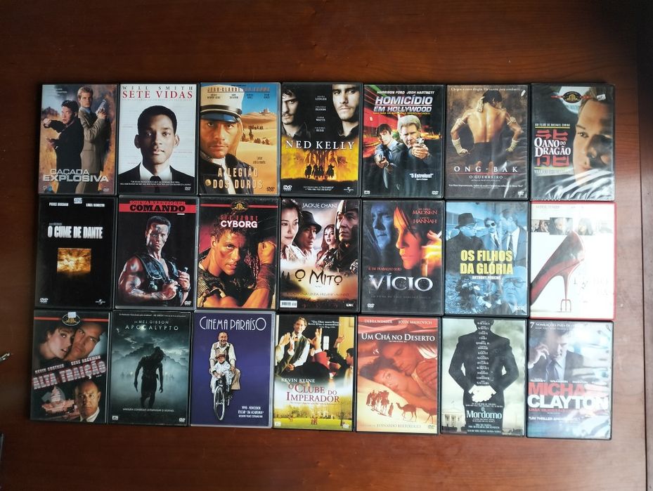 Lote de DVD's vários