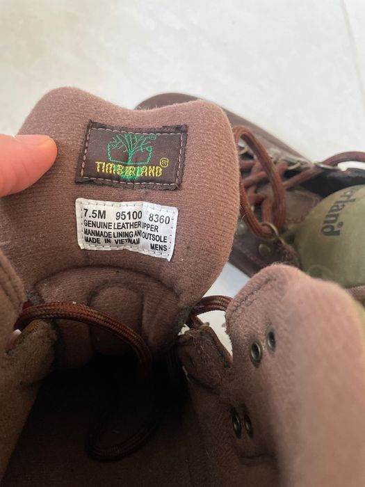 Botas timberland usadas no máximo 4x