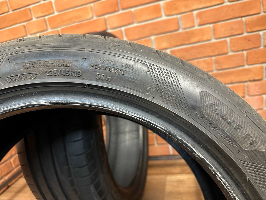 Opony Goodyear Eagle F1 Asymm 5 235/45R19 7,2mm 2022