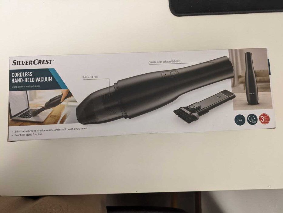 Ручний бездротовий пилосос Crivit Silvercrest