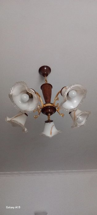 Candeeiros wc e sala