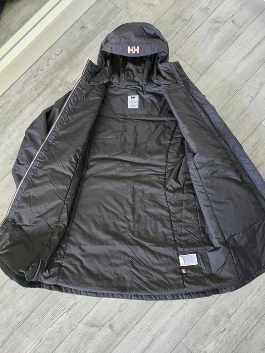 Helly-Hansen 62395 damska długa kurtka Belfast, 980 Ebony, XXL