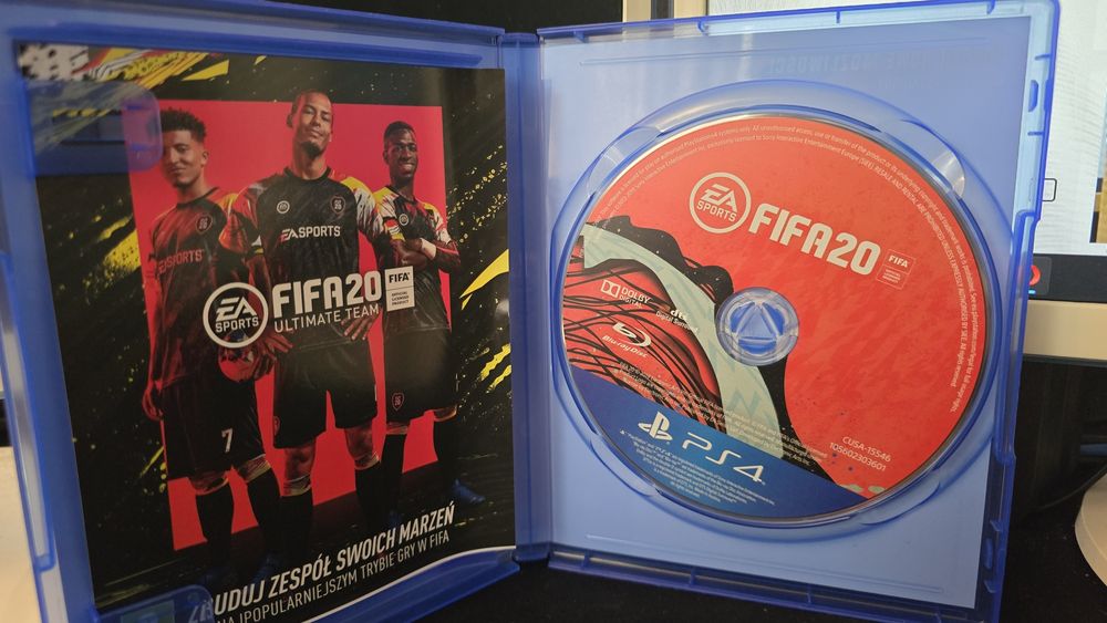 Fifa 20 gra na ps4 super stan bez rys polska wersja