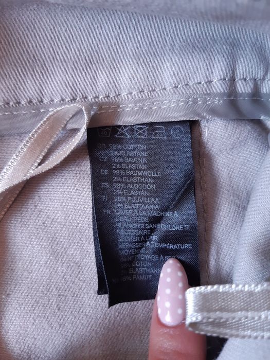 Szara obcisła krótka spódnica z suwakiem tuba mini 36/38 S/M