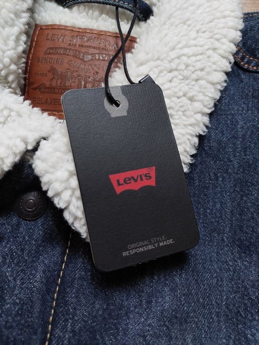 NOWY Bezrękawnik Trucker Sherpa Levi's Premium Quality