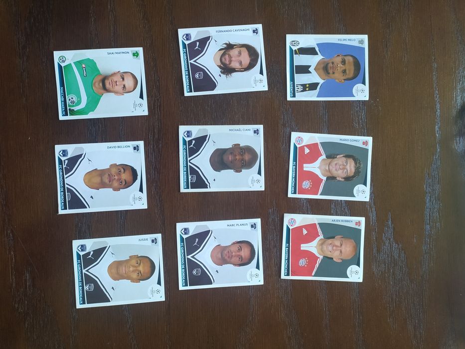 Panini наклейки Ліга Чемпіонів 2009/10