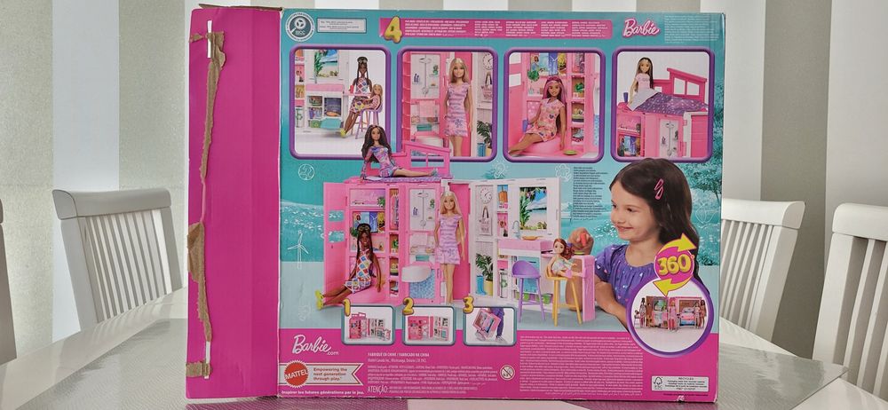 Mały domek dla lalek Barbie