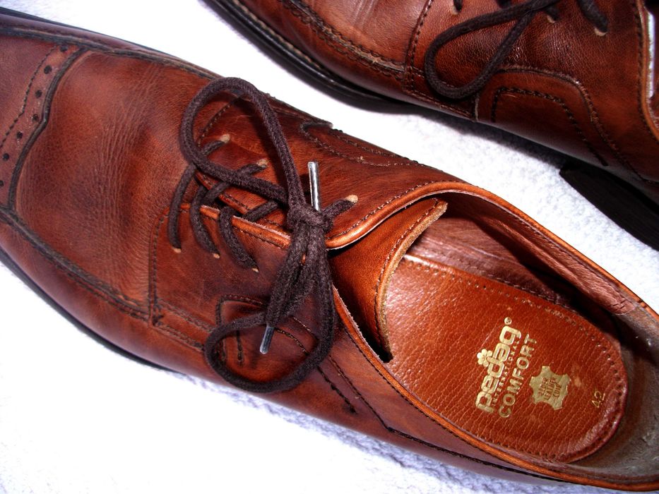 Buty Męskie skóra półbuty 42