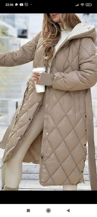 Куртка довга єврозима розмір XXL