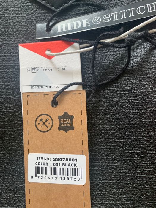 Lee Cooper torba skórzana męska na ramię, nowa