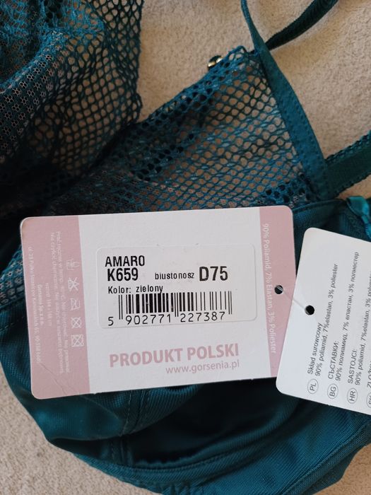 Nowy Biustonosz Gorsenia Amaro K659/75D