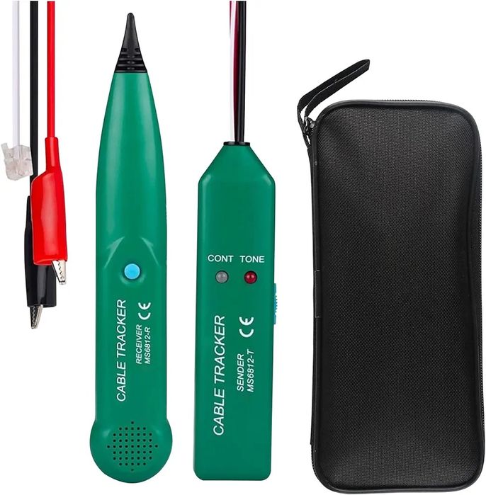 MS6812 tracker kablowy, profesjonalny tester kabli,