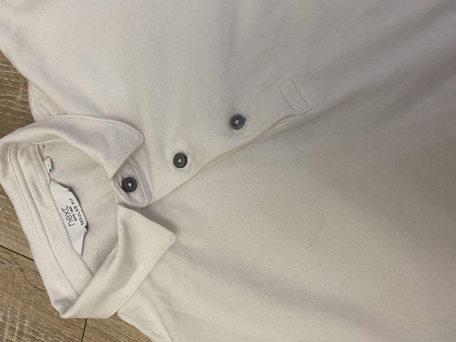 Поло белое Некст 170 рост