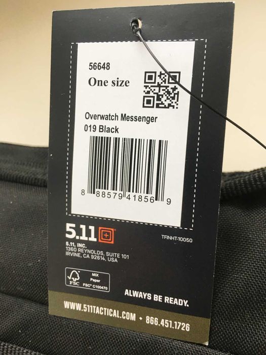 Тактична сумка месенджер 5.11 Overwatch. Оригінал. З США. Нова