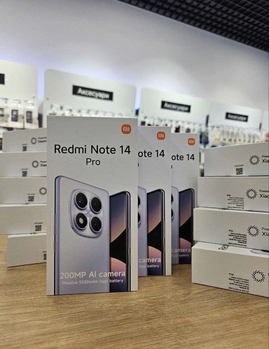Смартфони  Redmi Note 14 Pro 8/256GB Black Global