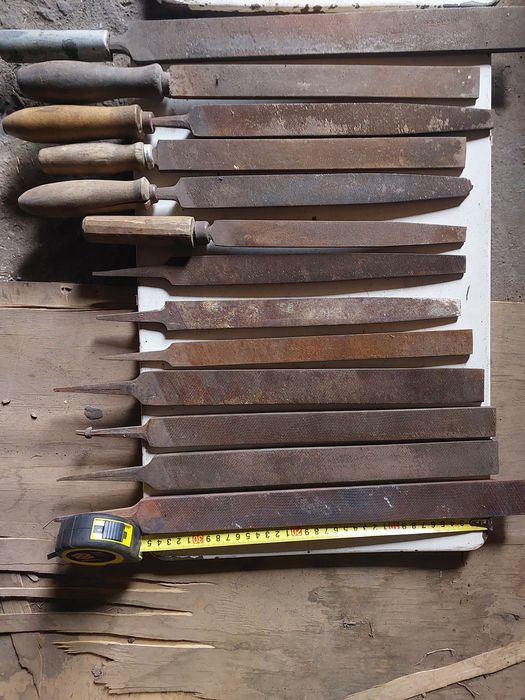 Напильники разных форм и размеров
