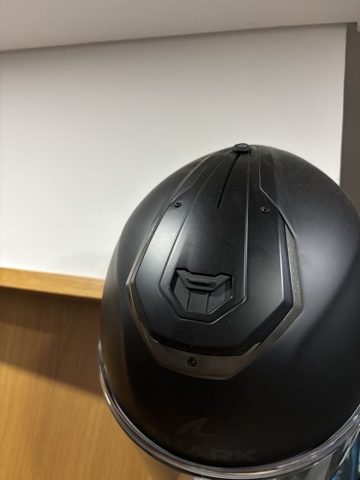 Capacete preto Shark