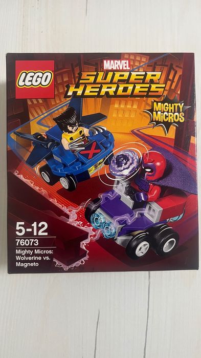 LEGO Marvel Mighty Micros 76073 – Wolverine vs. Magneto |  Fechada