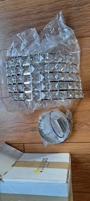 2szt plafon krysztalki glamour