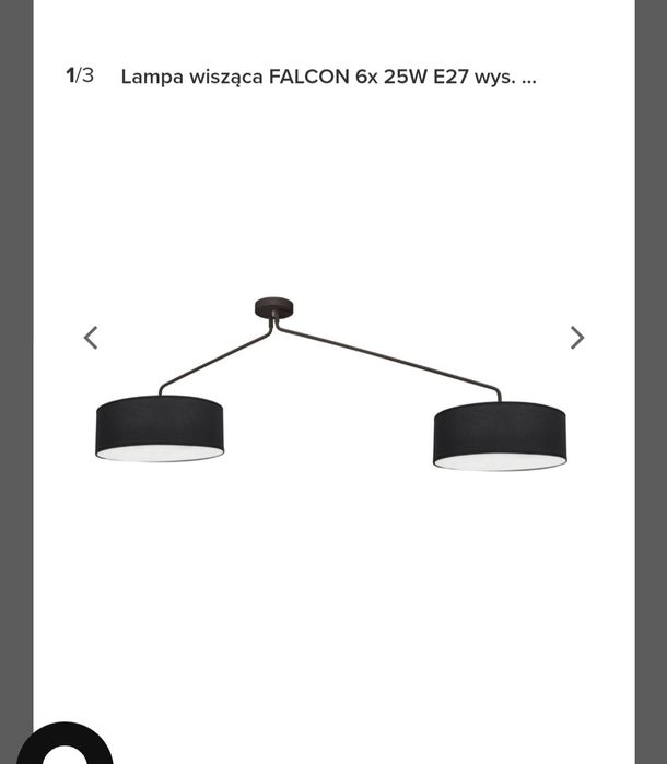 Lampa sufitowa Novodworski