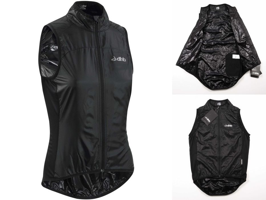 DHB Aeron Women Nowa Superlekka Kamizelka Rowerowa Przeciwwiatrowa S