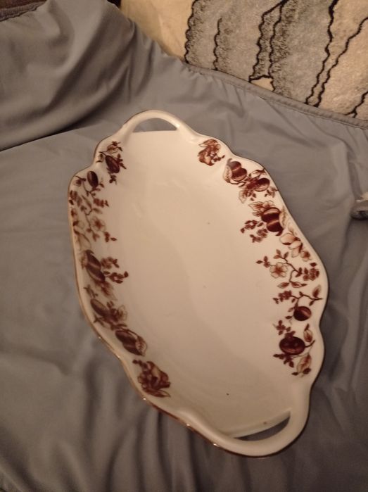 Piękna porcelanowa patera