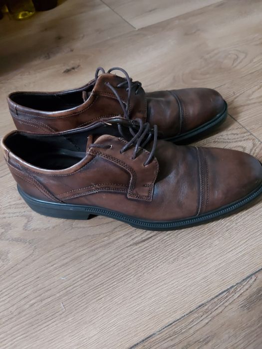 Prawie nowe buty męskie skórzane ecco