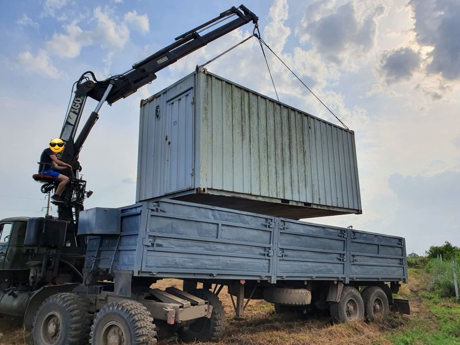 Услуги крана-манипулятора вездеход Одесса, Перевозка, Погрузка, Монтаж