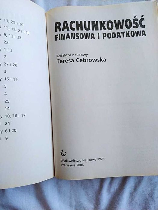 Rachunkowość finansowa i podatkowa T.Cebrowska plus ćwiczenia Gierusz