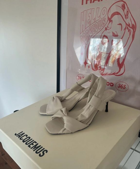 Eleganckie sandały NEXT Forever Comfort szare miękkie 39 summer vibes romantic