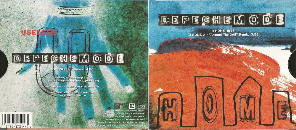 Depeche Mode - Home DRAWER PACK CD [USA]