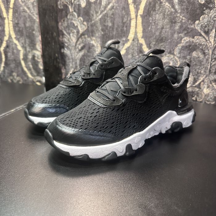 Кроссовки Nike React Vision (Gs) Black White