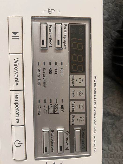 Panel srerownik pralki Lg