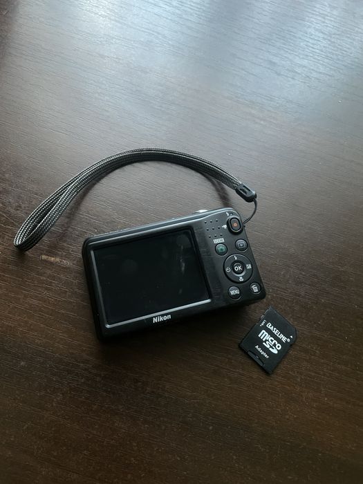 Фотоапарат Nikon Coolpix L27 Black Фотік Камера y2k Вайб 2000