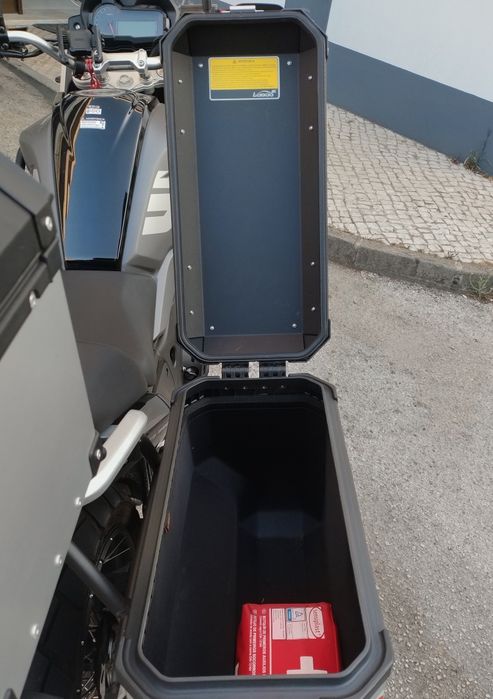 Kit 3 malas laterais e top case