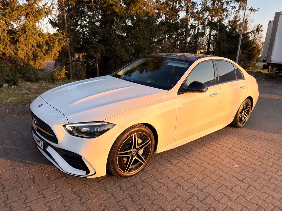 Wynajem MERCEDES-BENZ C200 AMG 4MATIC 204KM z 2024r OC/AC/NNW FV23%