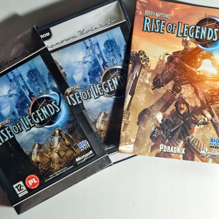 Gra PC -Rise of Nations Rise of Legends PC PL CD Platynowa Kolekcja