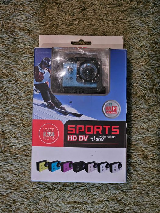 Câmara de ação 1080p Full HD