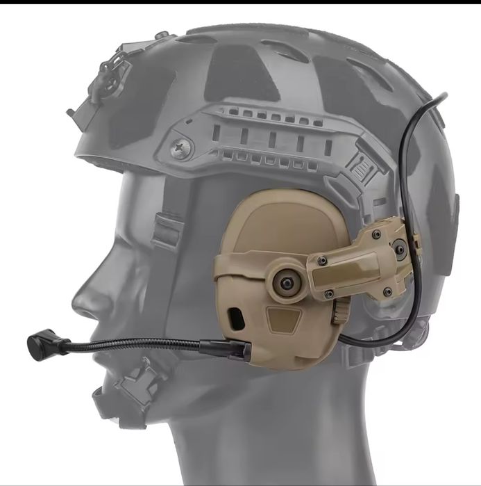 Headset microfone airsoft fones