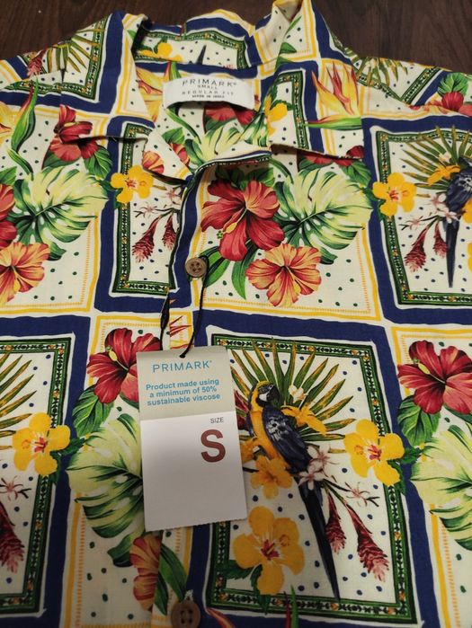 Сорочка гавайська Primark р.S груди 104см