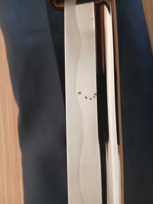 Iaito Minosaka Higo Koshirae de fabrico japonês (alumínio/zinco) com saco de transporte