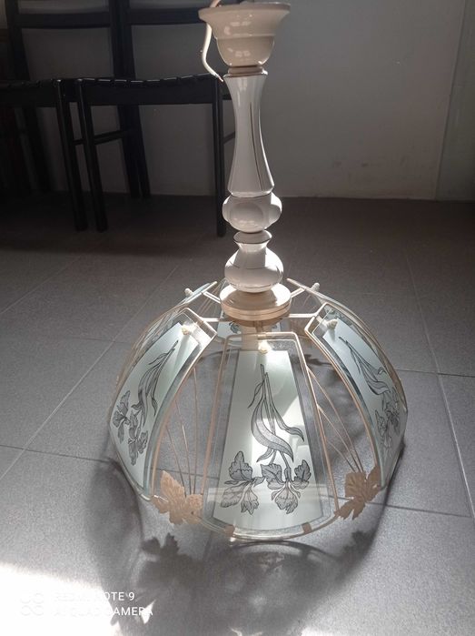 Żyrandol porcelana