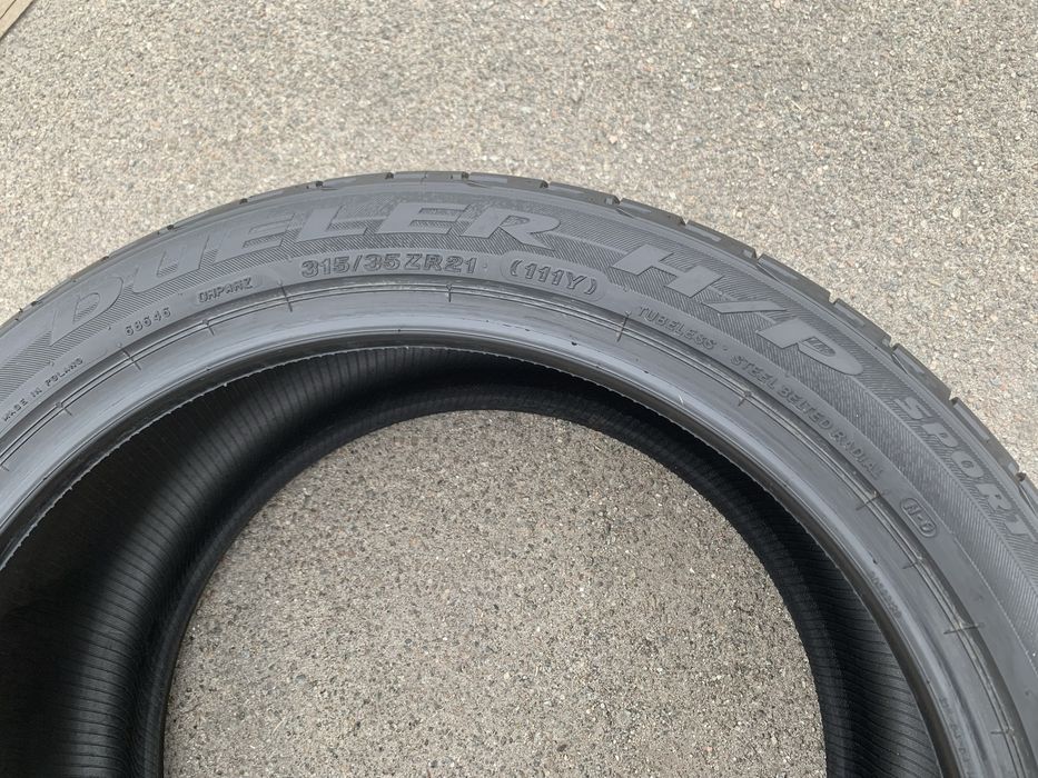Шини Bridgestone Dueler H/P Sport 315/35 R21 пара