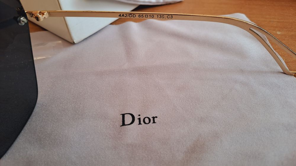 Okulary przeciwsłoneczne Dior metallic