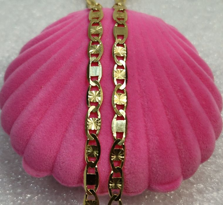 Piękny łańcuszek splot Marina nowy PR 585 dł 50cm