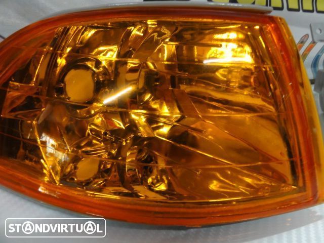 Piscas frontais + lâmpadas de pisca diaden vision para HONDA CIVIC 92-95 4 Portas EG8, EG9, EH8, EH9 fundo laranja Euro Look