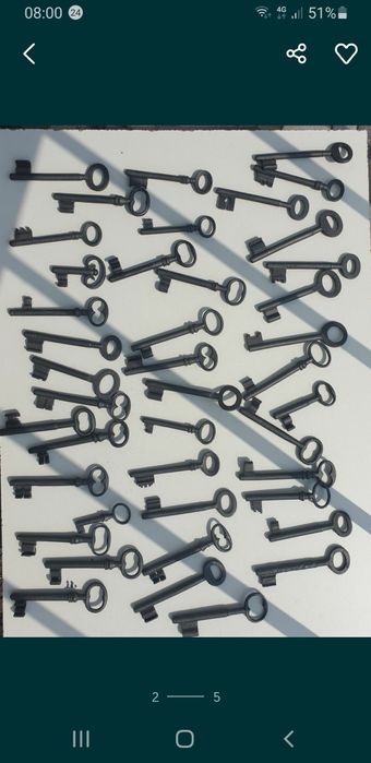 Vendo lote de chaves antigas, pela melhor oferta, apartir de 350€