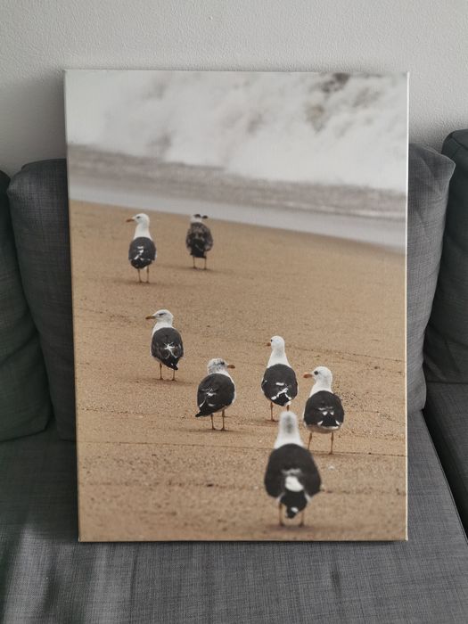 Seagull Painting from Ericeira
