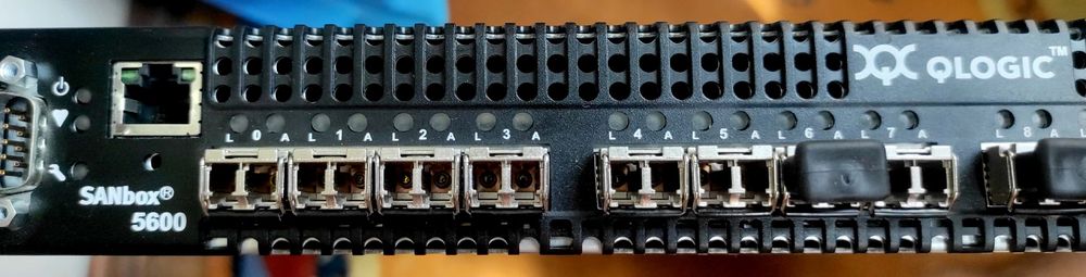 SB5602-20A-E QLogic SANbox 5602 Stackable Switch With 16x4GB and 4x10G