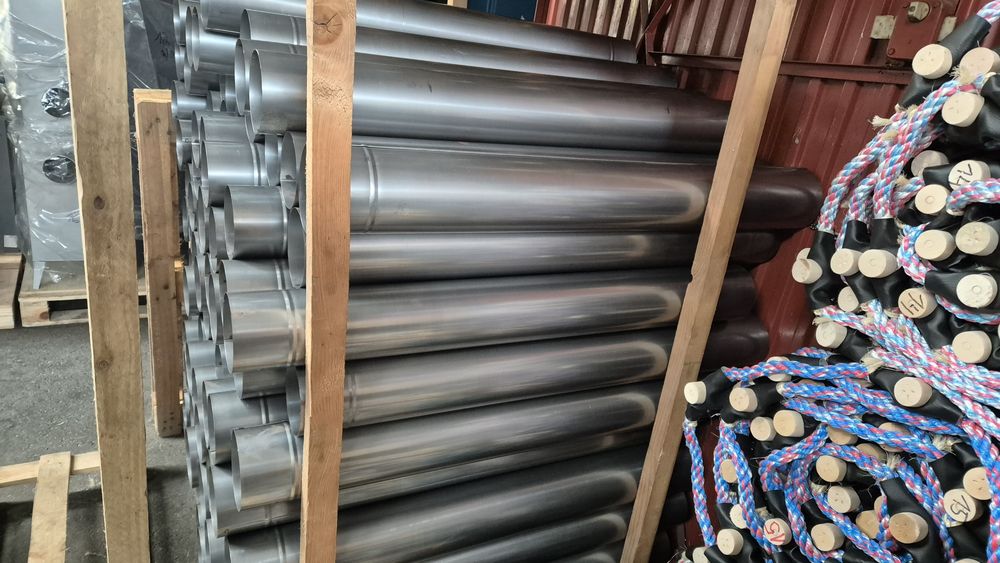 RURA DYMNA KWASOODPORNA KOMINOWA Nierdzewna do pieca kozy 1M FI 120